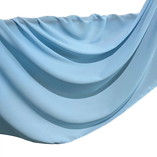 Arctic Blue Top Quality Chiffon