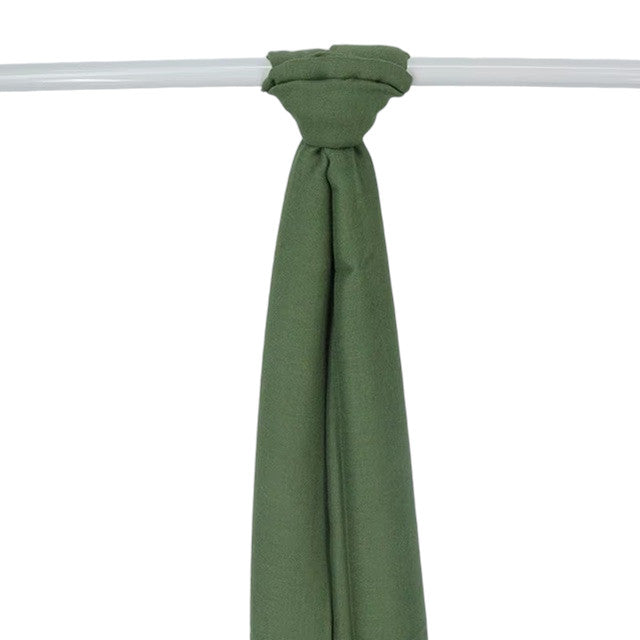 Olive Green Bamboo Woven Modal