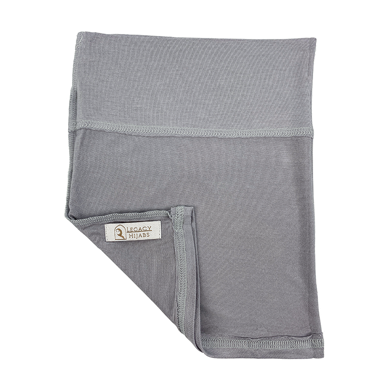 Grey Jersey Wide Front Undercap