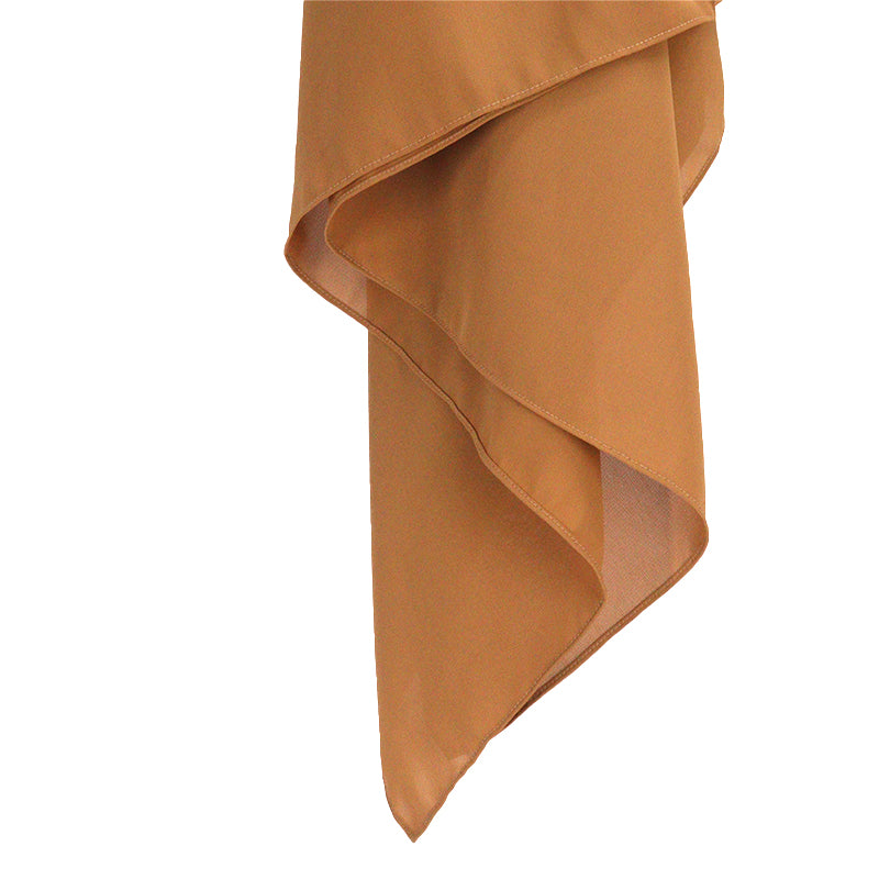 Honey Brown Top Quality Chiffon
