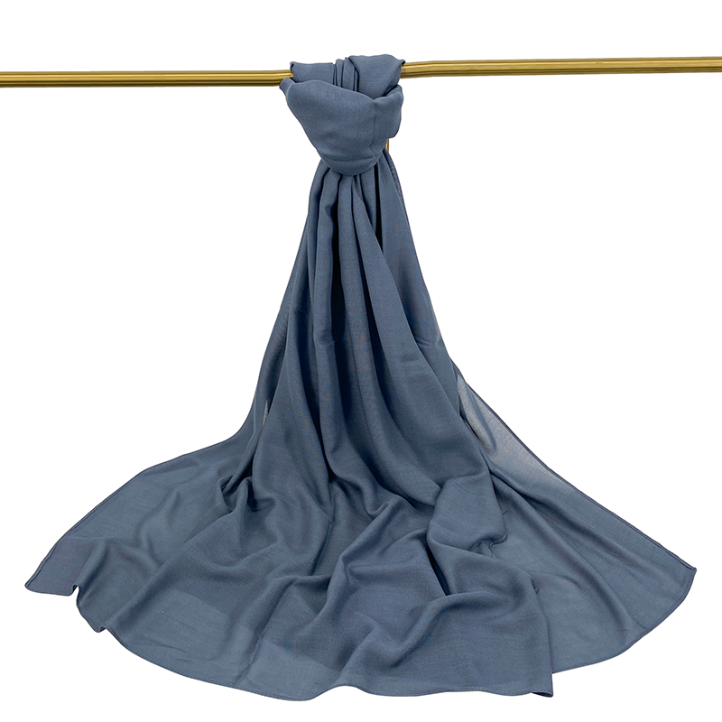 Denim Blue Bamboo Woven Modal