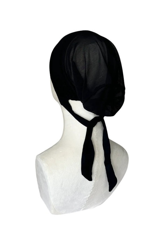 Black Mesh Full Coverage Undercap