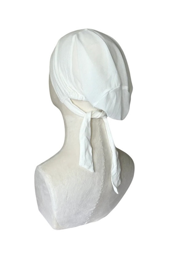 White Mesh Full Coverage Undercap