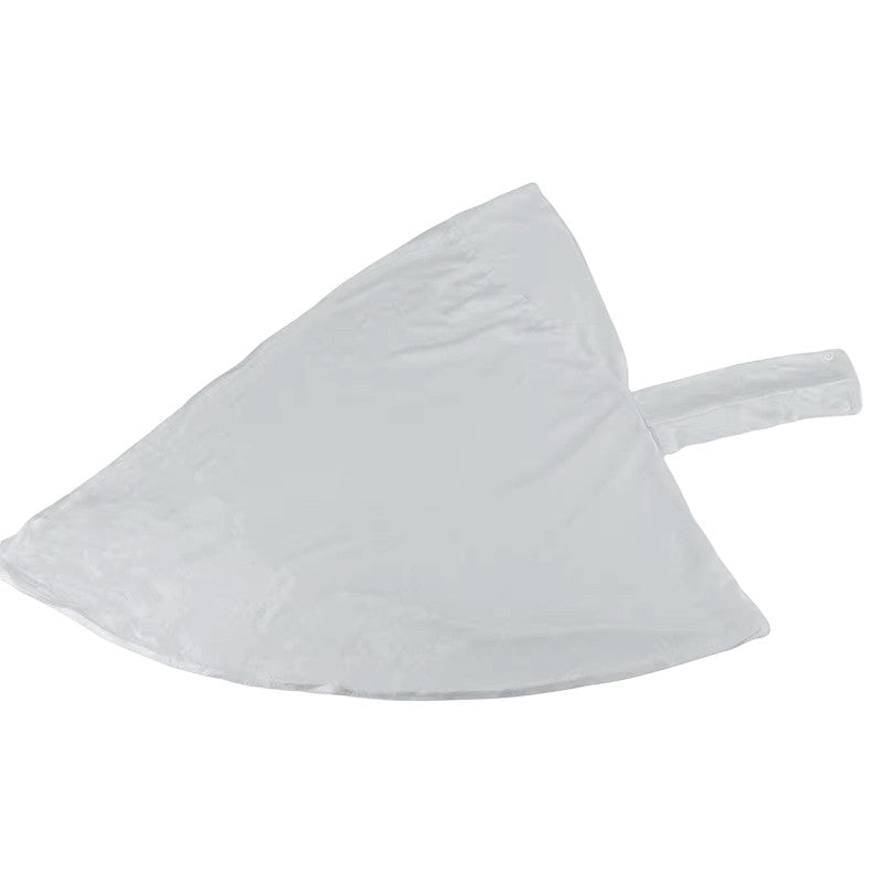 White Instant Jersey Hijab w/Clip