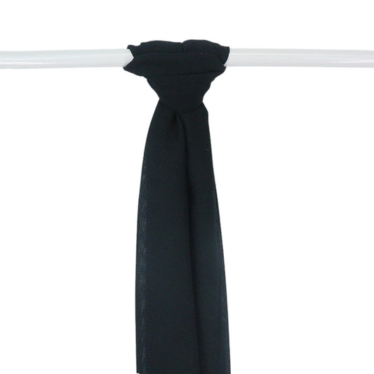 Black Bamboo Woven Modal