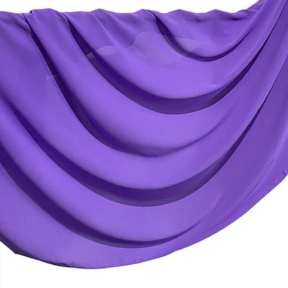 Purple Top Quality Chiffon