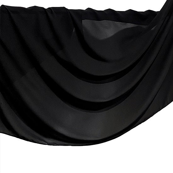 Black Top Quality Chiffon