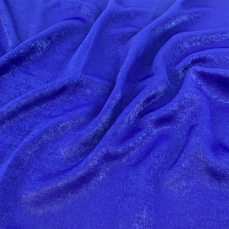 Glam Sapphire Velvet Satin Hijab