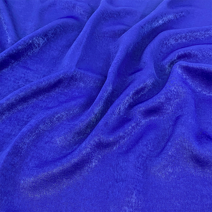 Glam Sapphire Velvet Satin Hijab