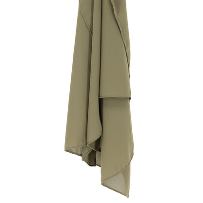 Olive Green Top Quality Chiffon