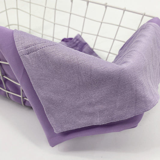 Lilac Top Quality Chiffon & Undercap Set