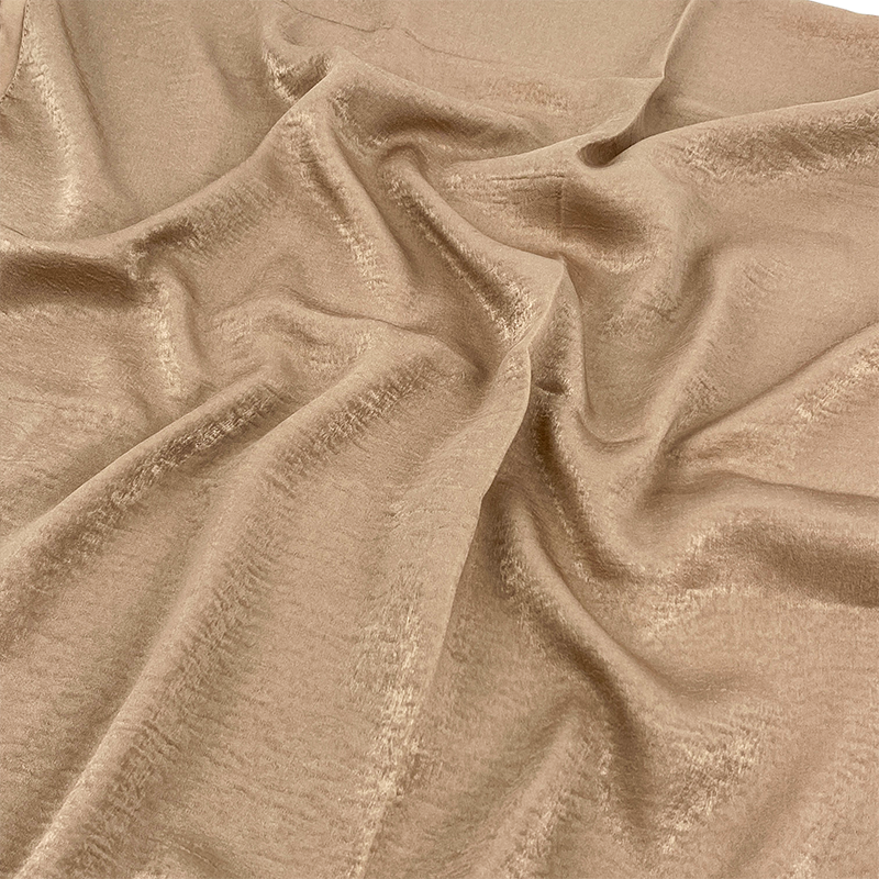 Glam Mocha Velvet Satin Hijab