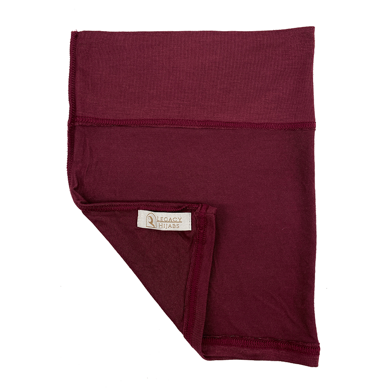Maroon Jersey Wide Front Undercap