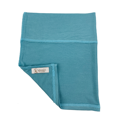 Turquoise Jersey Wide Front Undercap
