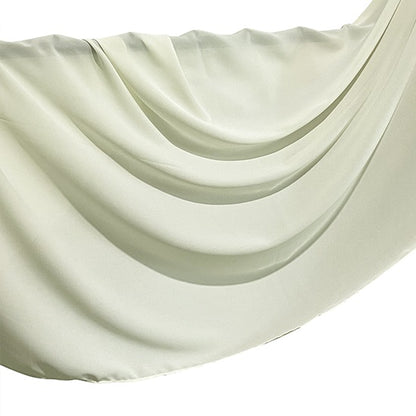 Cream Top Quality Chiffon