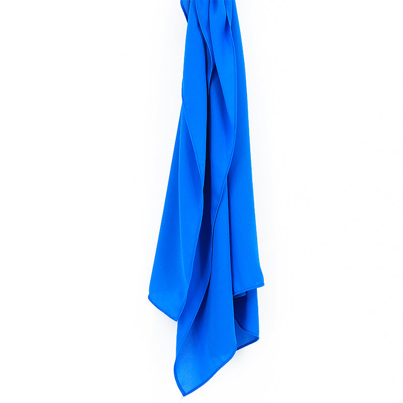Aqua Blue Top Quality Chiffon