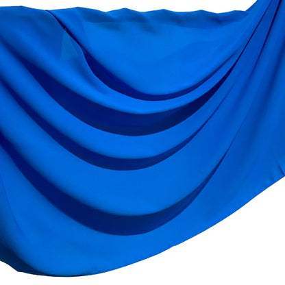 Aqua Blue Top Quality Chiffon