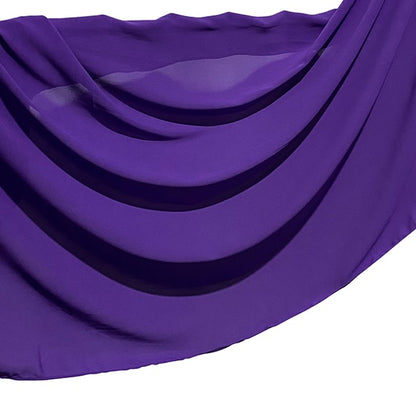 Royal Purple Top Quality Chiffon