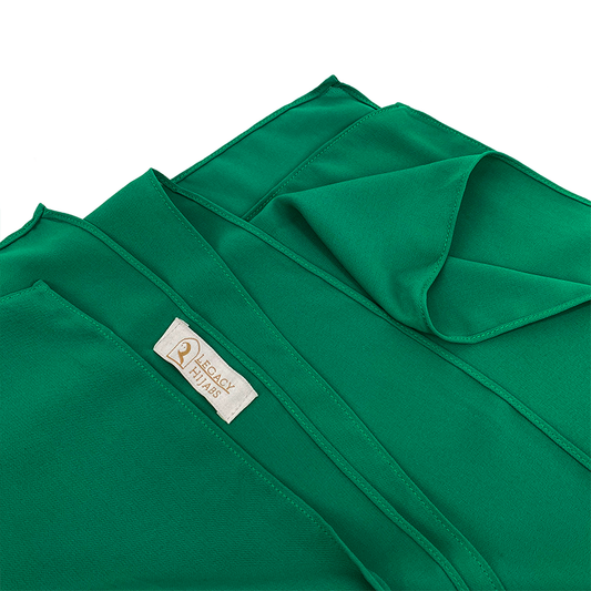 Forrest Green Top Quality Chiffon
