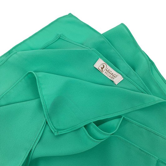 Mint Green Top Quality Chiffon