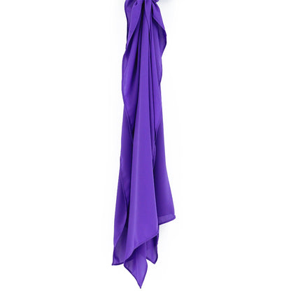 Purple Top Quality Chiffon