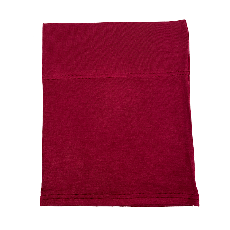 Wine Red Jersey Wide Front Undercap