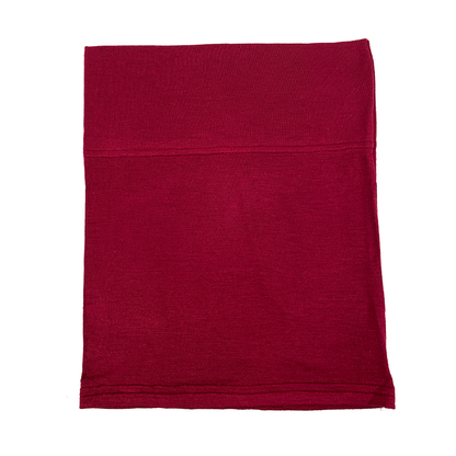 Wine Red Jersey Wide Front Undercap