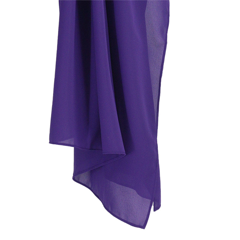 Royal Purple Top Quality Chiffon