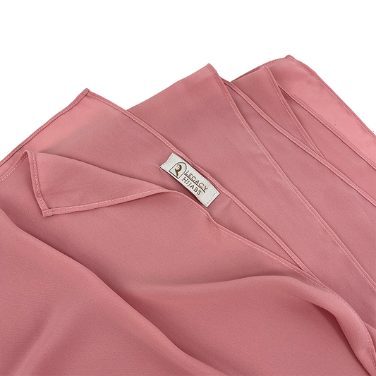 Bubble Gum Pink Top Quality Chiffon