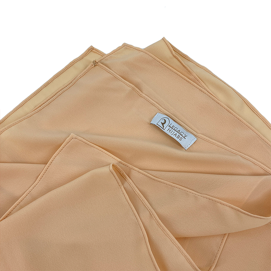 Mocha Top Quality Chiffon