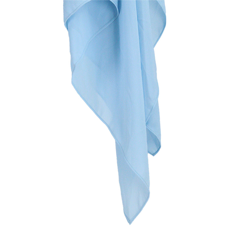 Arctic Blue Top Quality Chiffon