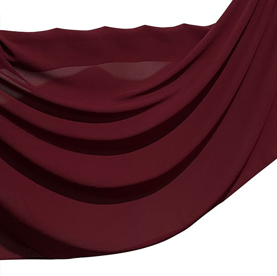 Maroon Top Quality Chiffon