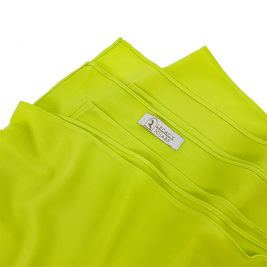 Lime Top Quality Chiffon