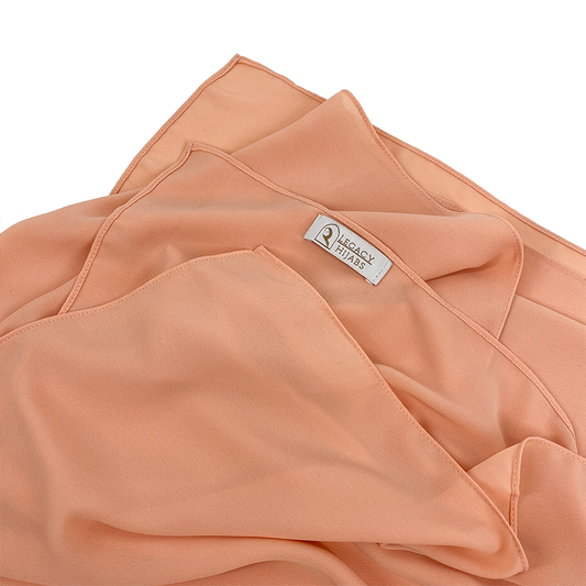 Apricot Top Quality Chiffon