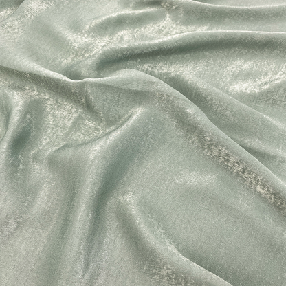 Glam Silver Velvet Satin Hijab