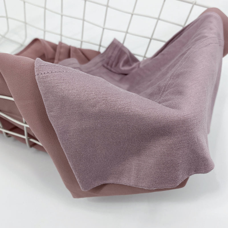 Pink Rose Quality Chiffon & Undercap Set