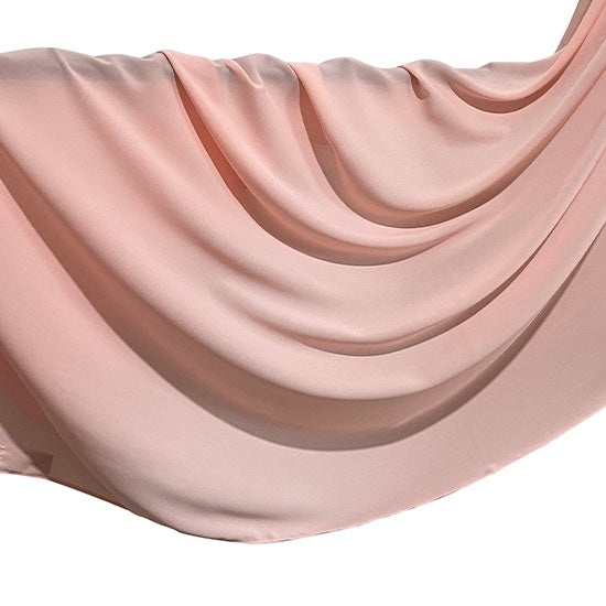 Dusty Pink Top Quality Chiffon