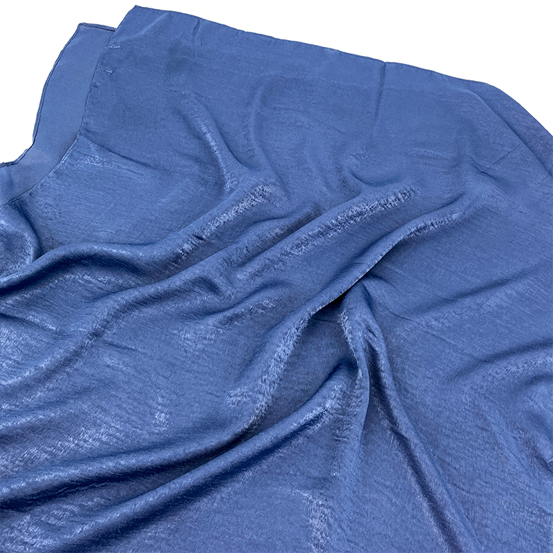 Glam Denim Velvet Hijab