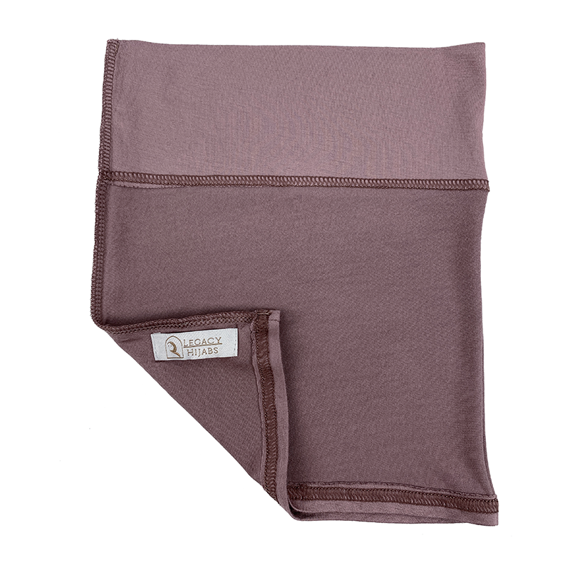 Dark Mauve Jersey Wide Front Undercap