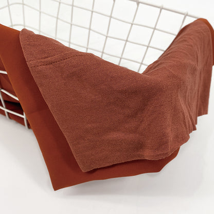 Sienna Orange Top Quality Chiffon & Undercap Set
