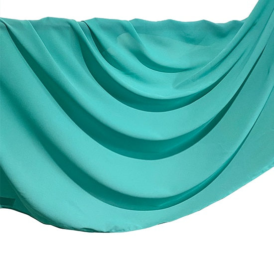 Turquoise Top Quality Chiffon