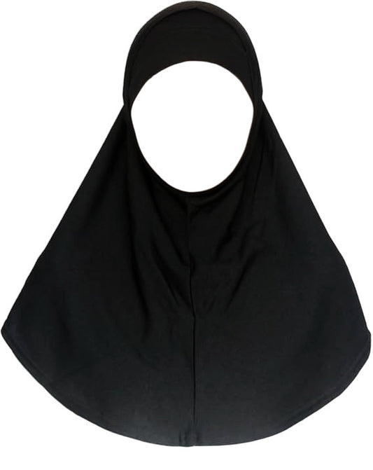 Black Amira Jersey 2PC Hijab Set