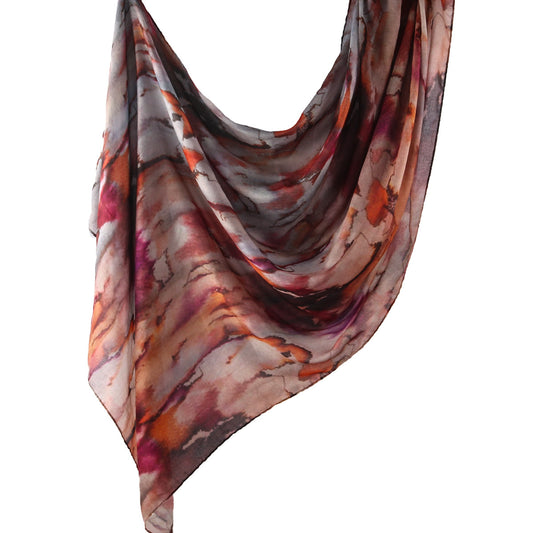 Sunset Breathable Print Modal